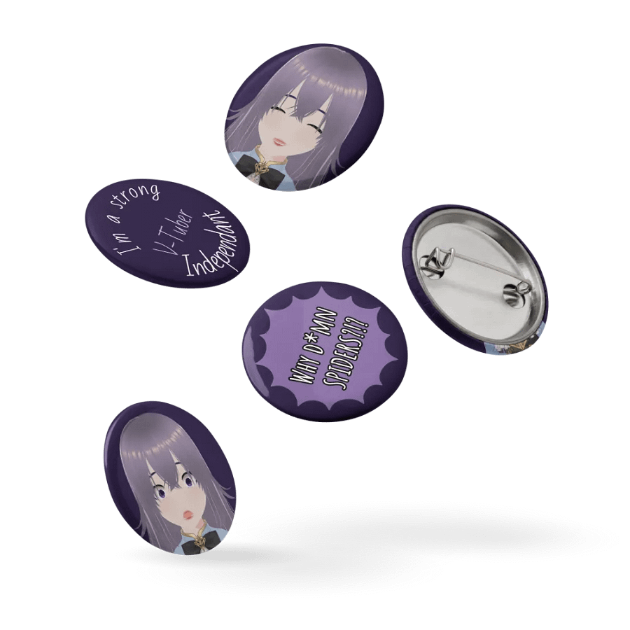 Virtual Vibe Pin Button Set product image (14)