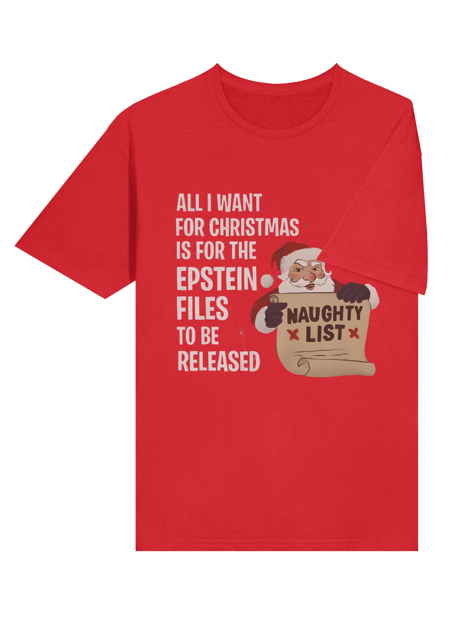 All I Want For Christmas Is For The Epstein Files To Be Released Shirt product image (4)