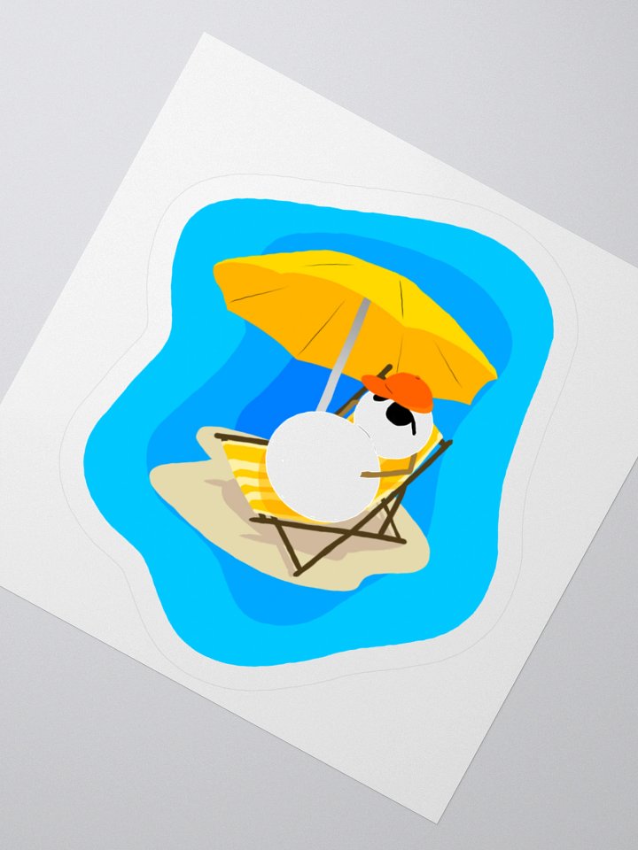 Frosty Relax Sticker product image (2)
