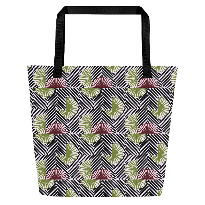 Afrococo Fan Stripes Geometric Print product image (1)