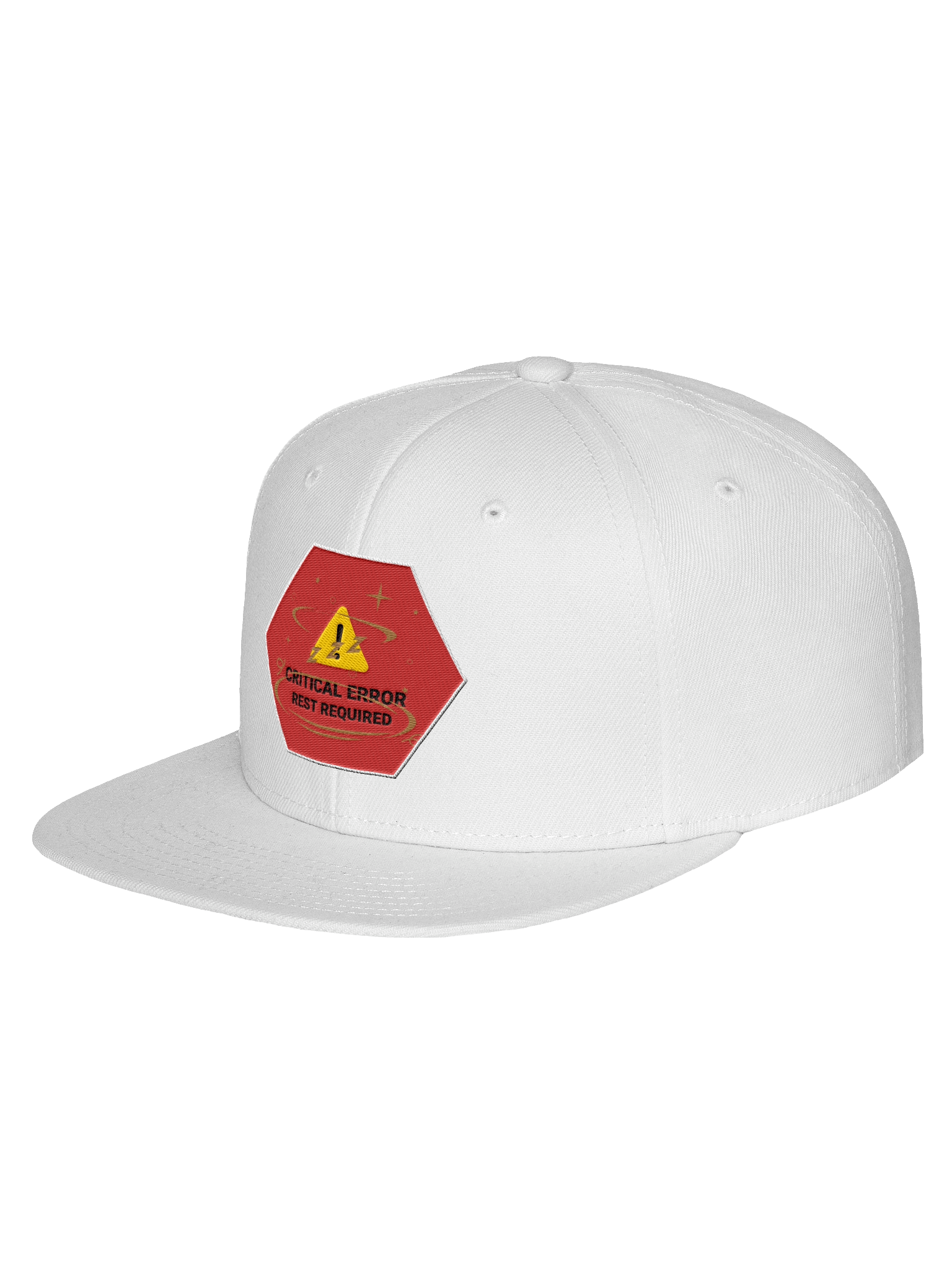 Critical Error: Rest Required Snapback | Funny Spoony Hat product image (134)