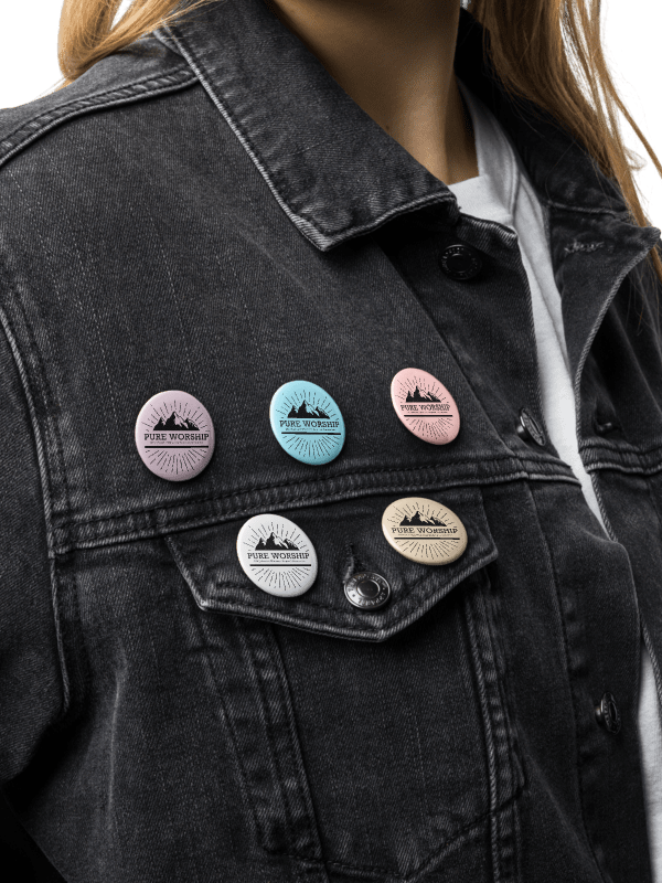 Pure Worship Convention Pins – Set of 5 | 2025 Jehovah’s Witnesses Regional Convention product image (3)