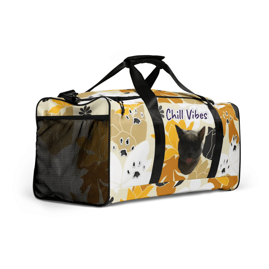 Smokey Duffel Bag (Yellow Floral) product image (12)