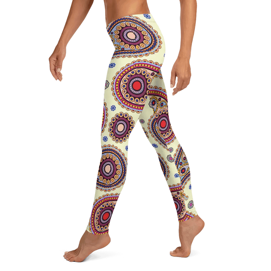 Vibrant Paisley Dreams Leggings product image (10)