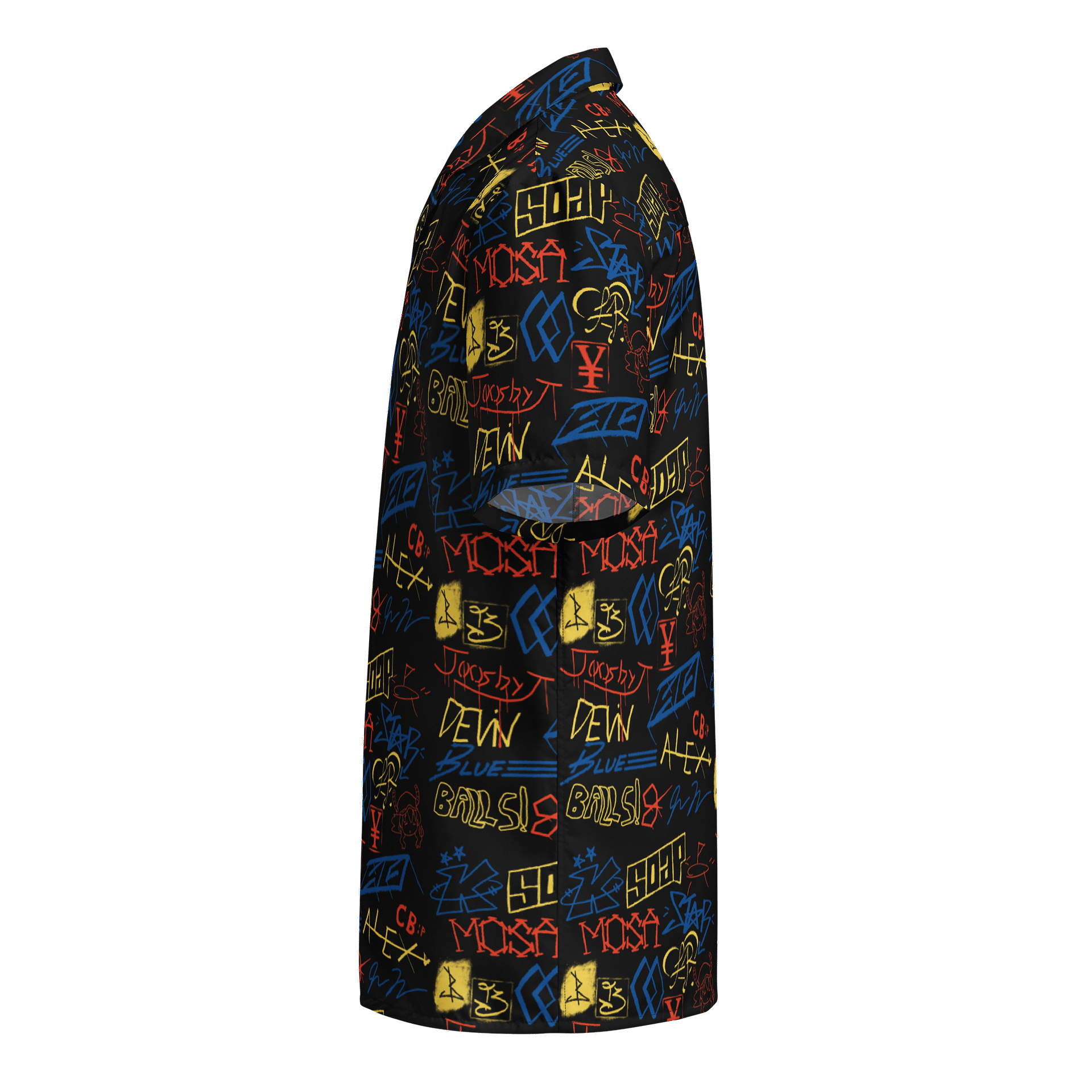 UBL Graffiti Hawaiian Shirt product image (3)
