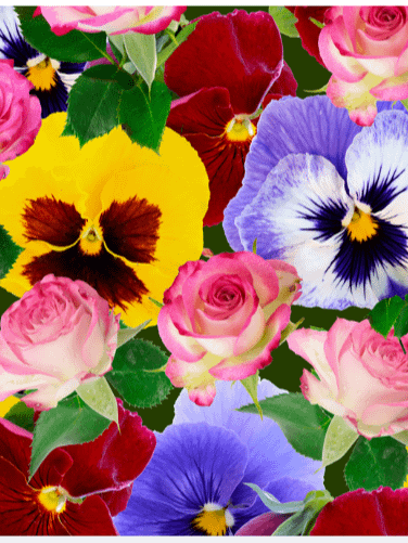 20 3d Seamless Pattern Floral Flowers Print product image (6)