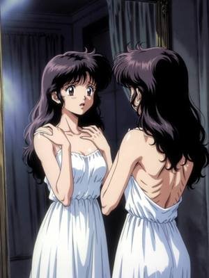 The Mirror (Trailer) Grok Anime short story. TW eating disorder. #shortstory #anime #vtuber #dark #ai