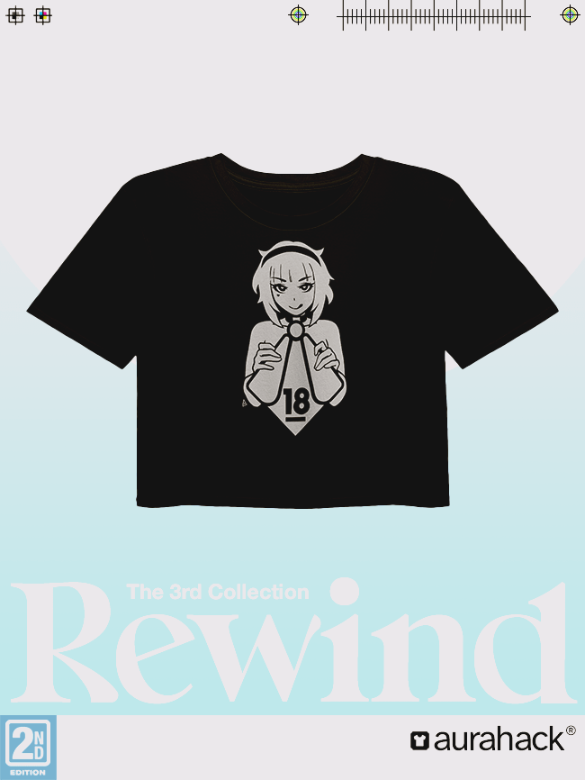 R18 - CROP TOP - BLACK product image (1)