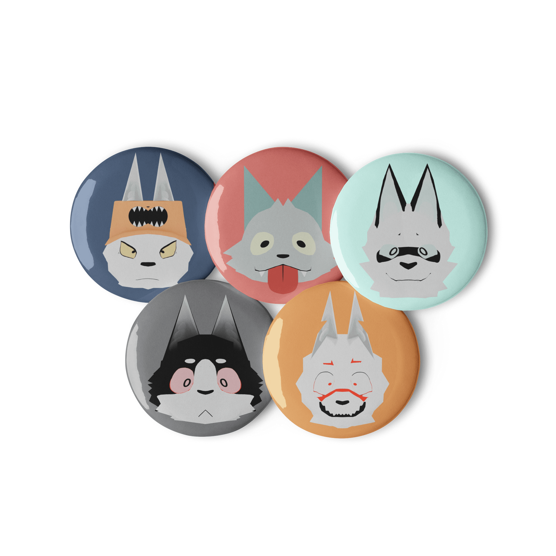 FACES | Face Pin Set 4 product image (2)