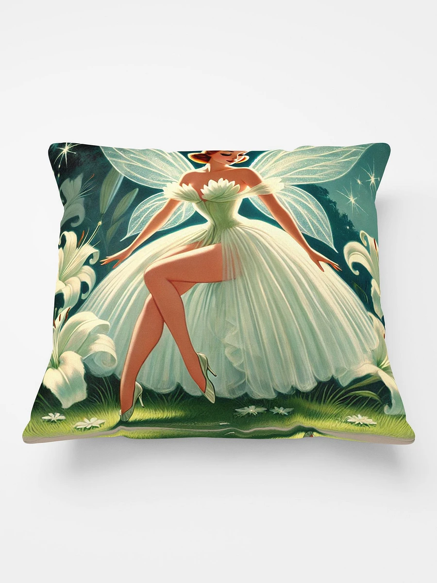 Whimsical Lily Fairy Enchanted Garden Pillow product image (2)