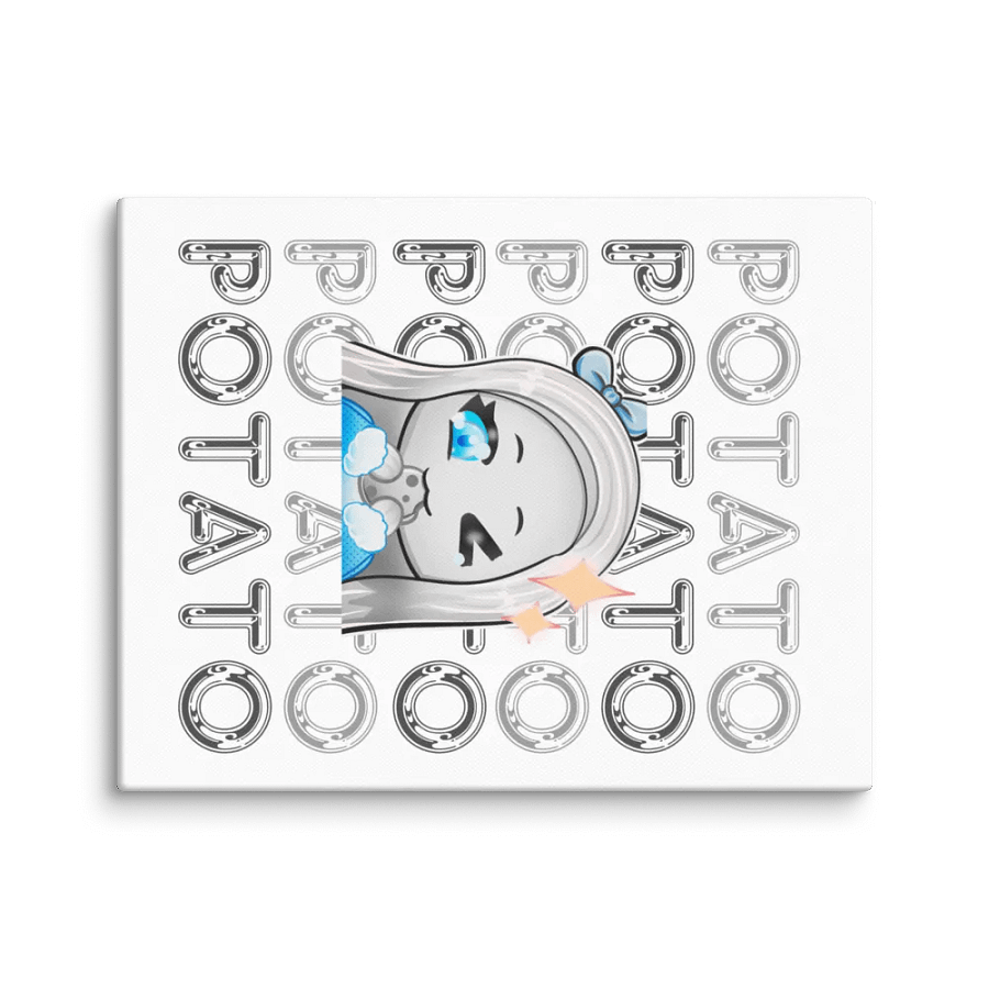 Enthusiastic Potato Canvas Print product image (1)