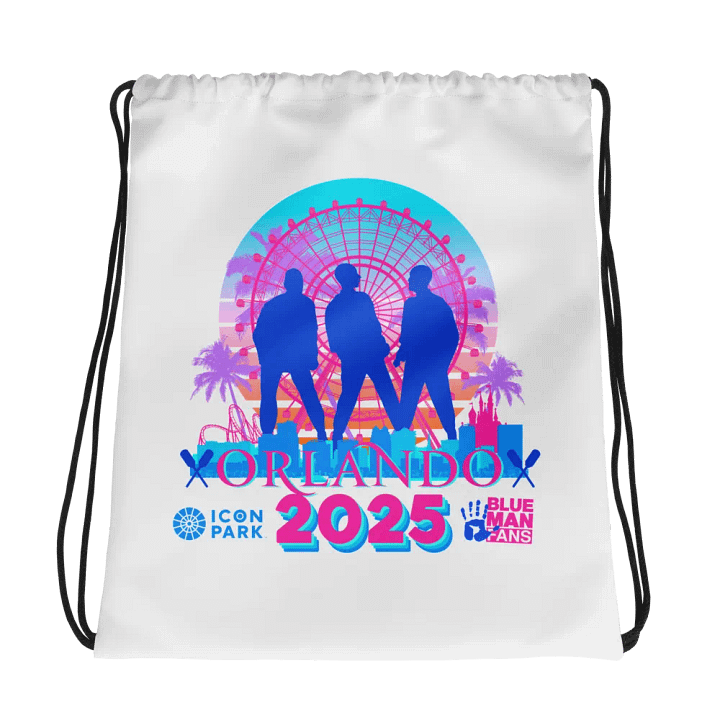 2025 Orlando Fan Meet Drawstring Bag product image (1)