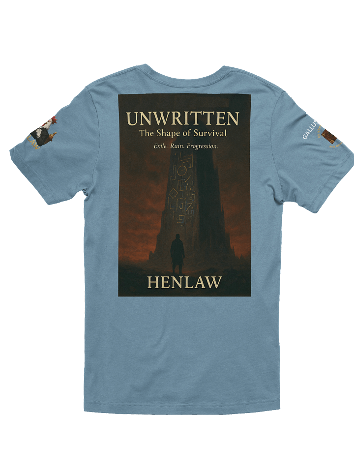 Henlaw Premium Lore Tee — Chapter 2 “Hall of Echoes” Edition product image (2)