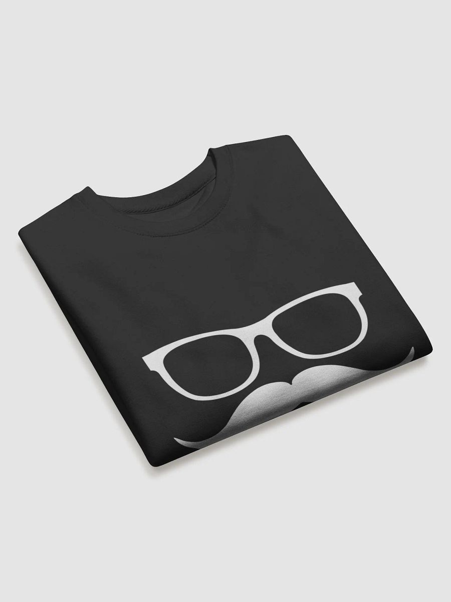 White Moofstache Sweatshirt product image (3)