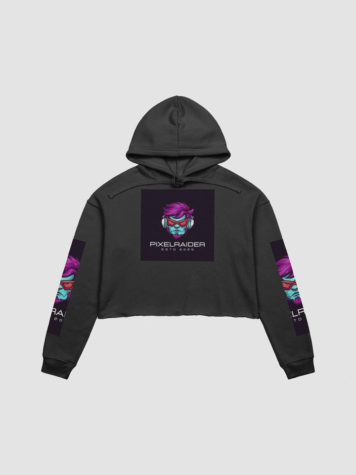 Bella+Canvas Fleece Crop Hoodie product image (1)