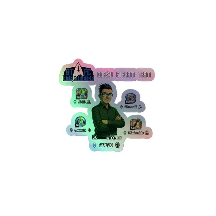 STFC CDB Team Sticker product image (1)