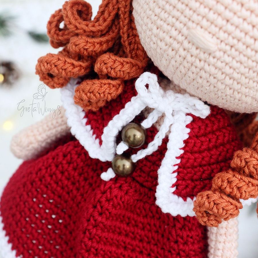 Amber at Christmas Amigurumi Pattern (Digital Download) product image (9)