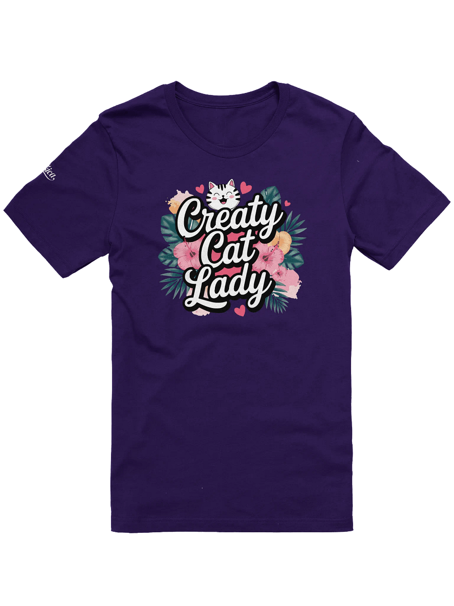 Creaty Cat Lady Tee product image (1)