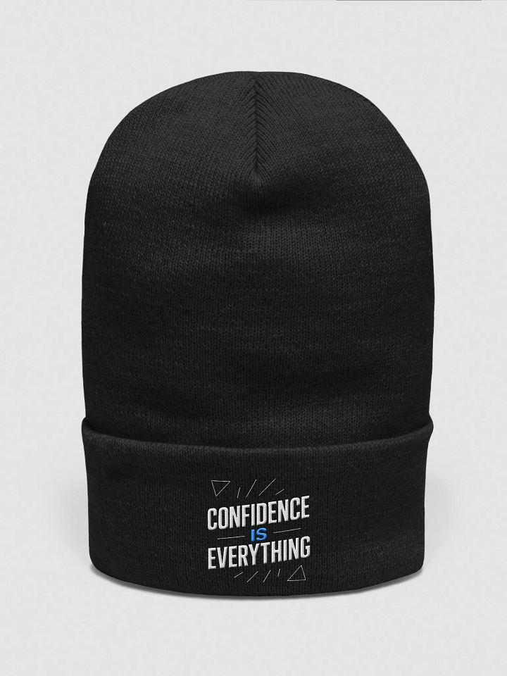 Unlock Your Inner Strength with Vin Diesel’s Power Quote: Confidence Is Everything  — Wear It Proudly with Our Exclusive Beanie product image (1)