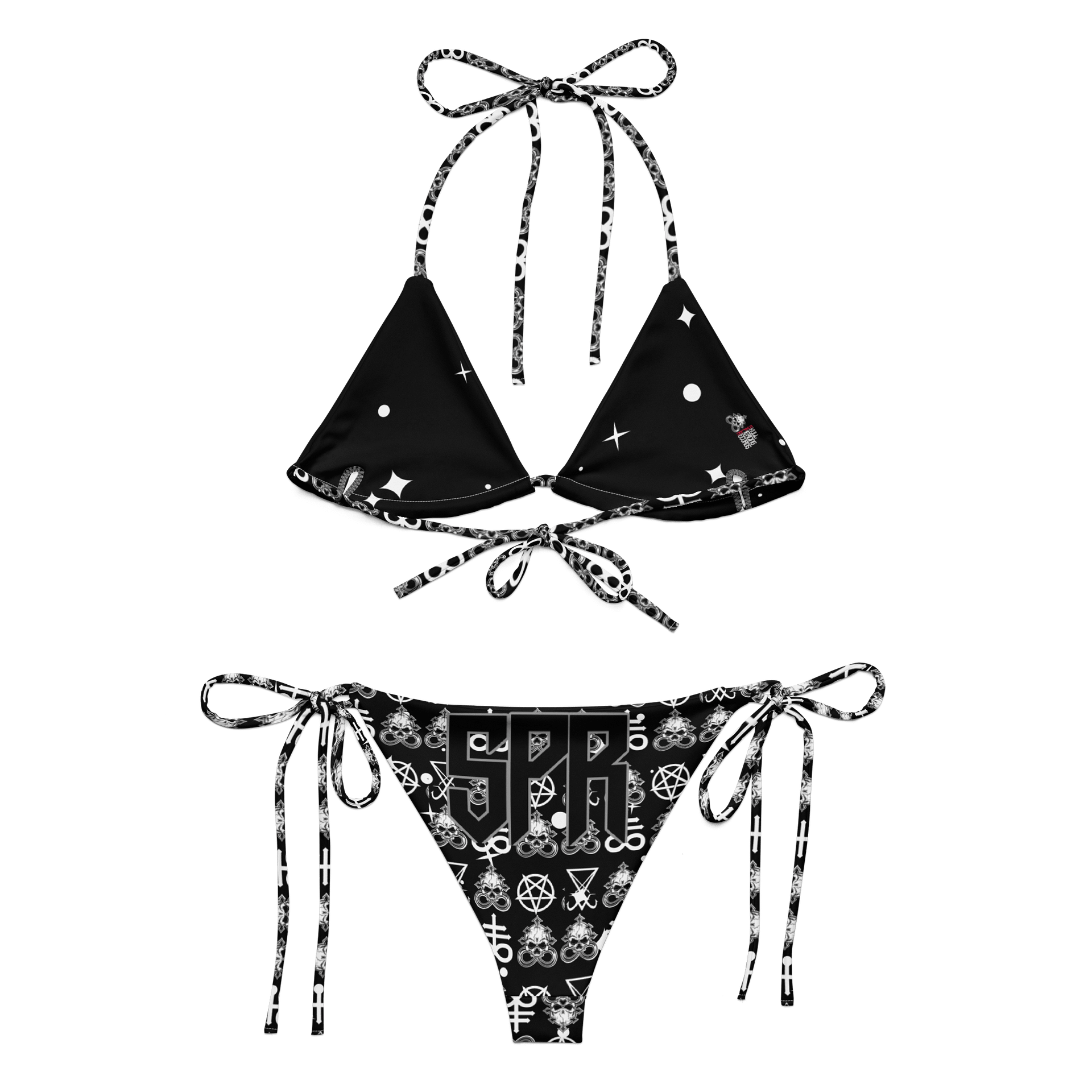 Skull Piercing Records String Bikini Set product image (4)