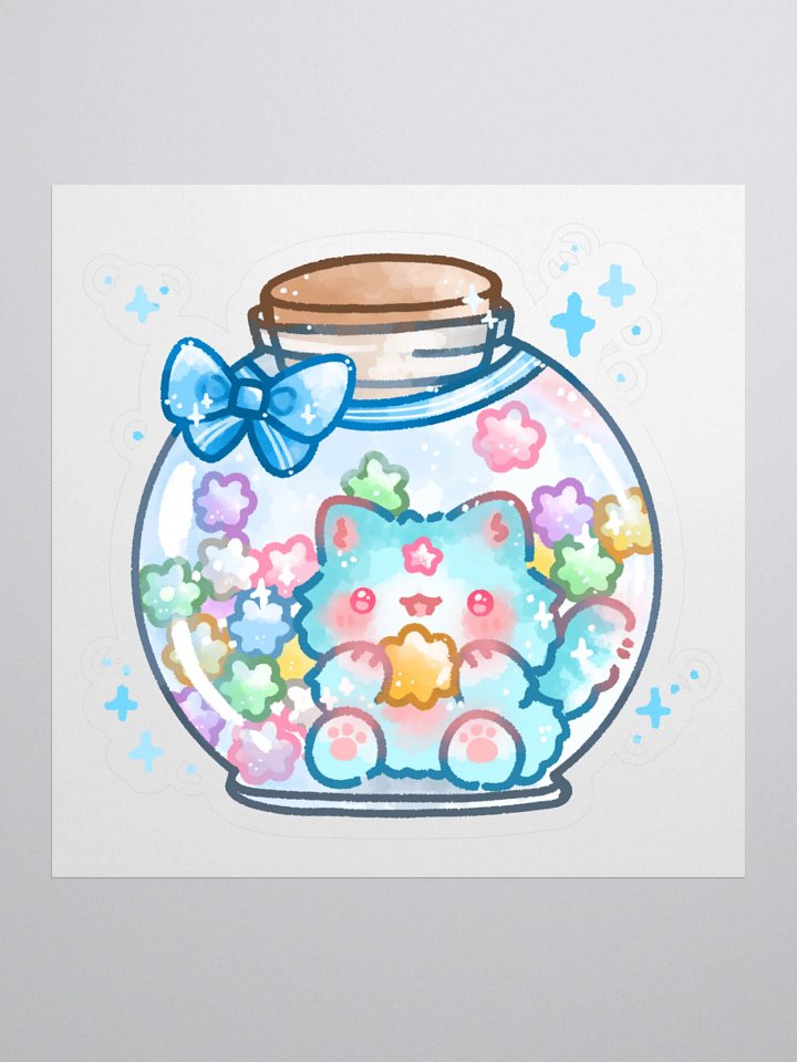 Konpeito Ghostcat Sticker product image (2)