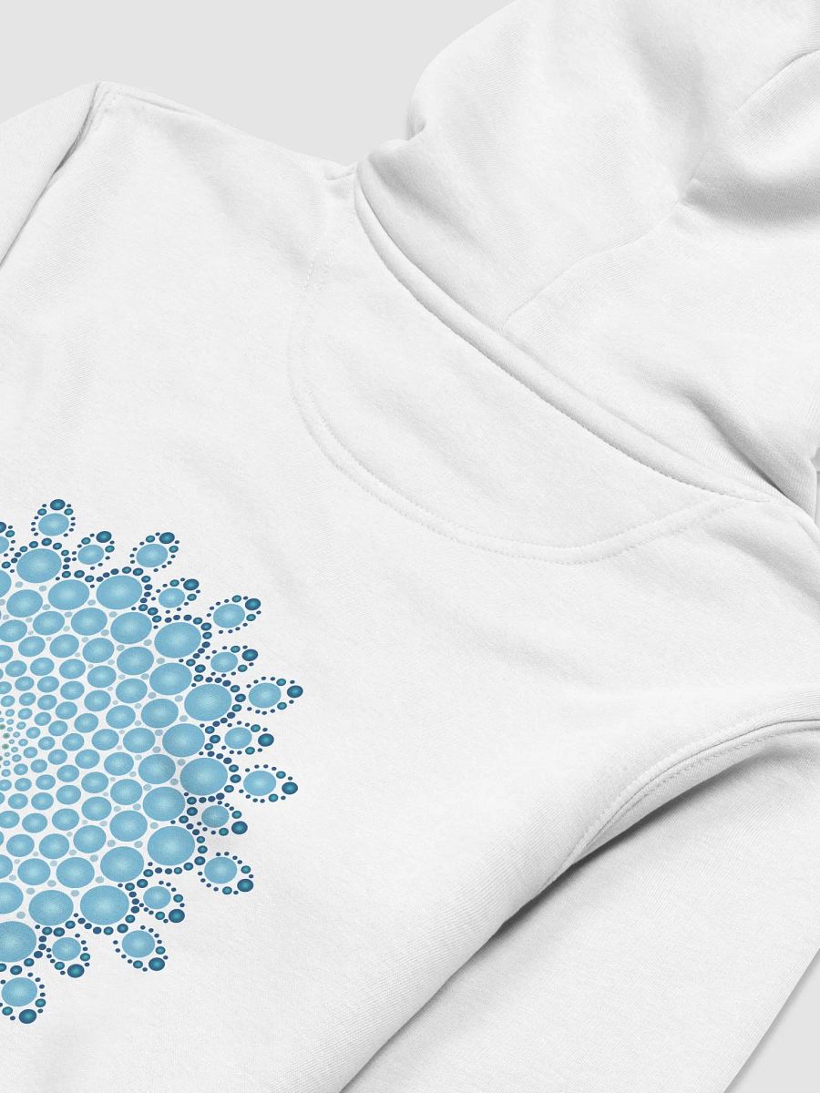 Blue Dot Mandala Unisex Eco Hoodie product image (5)