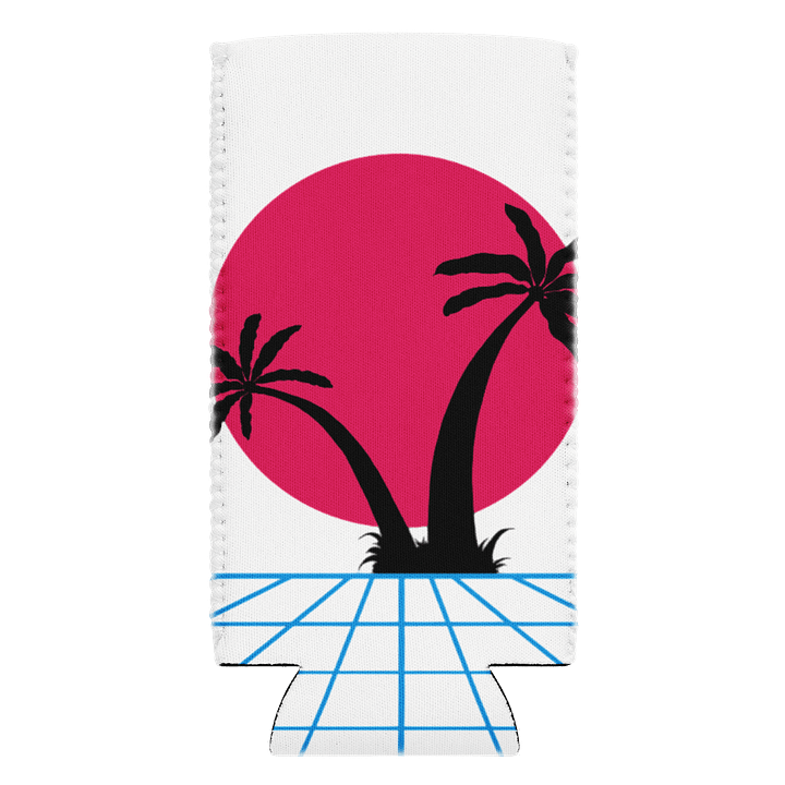 Retro Sunset Coozie Can Cooler product image (2)