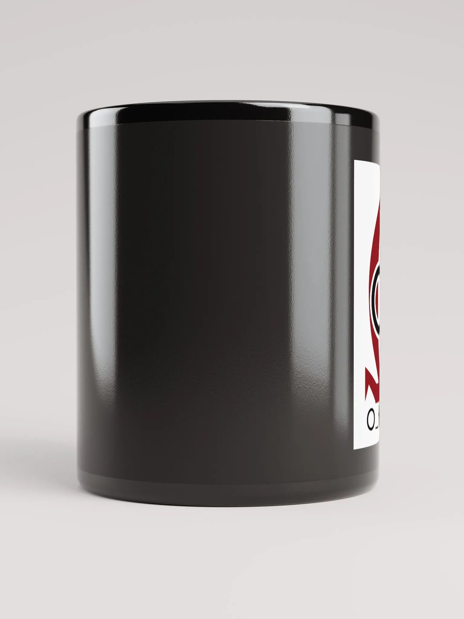 Black Mug White Logo product image (9)