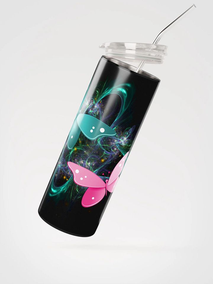 Fluttering Wings Stainless Steel Tumbler product image (2)