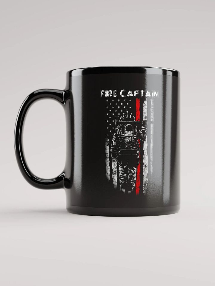 Fire Captain Fire Department - Black Mug product image (2)