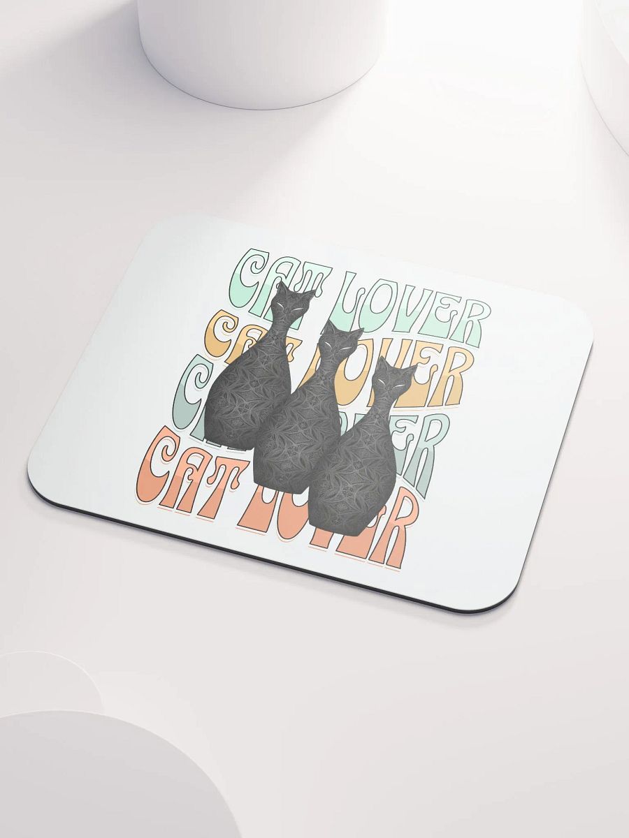 Cat Lover Whimsical Mouse Pad product image (3)