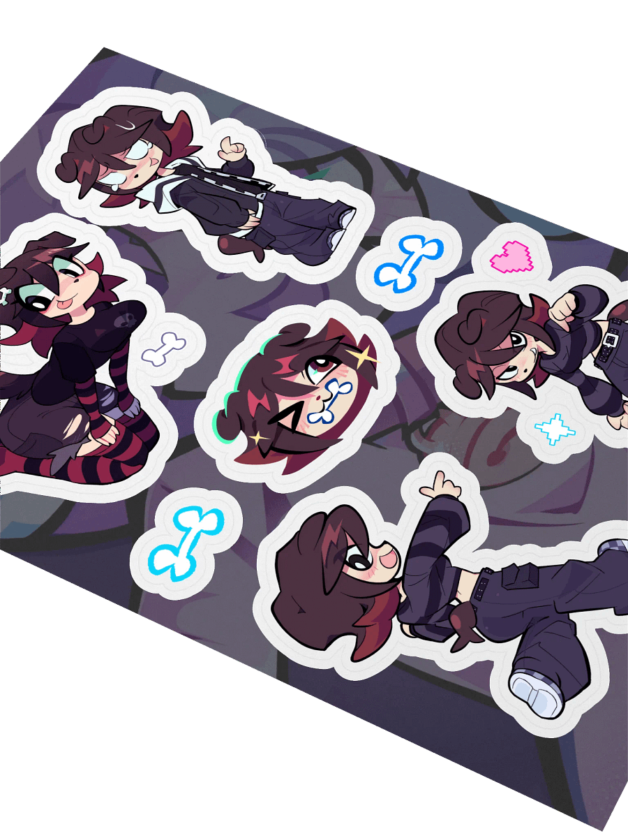 Velvet Sticker Sheet product image (3)