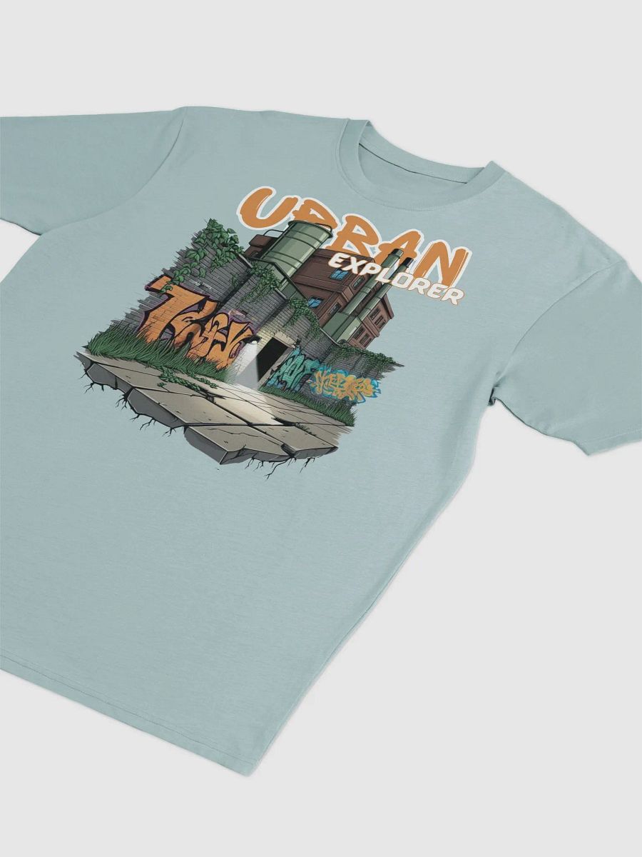 Urban Explorer Abandoned Factory Graffiti T-shirt product image (17)