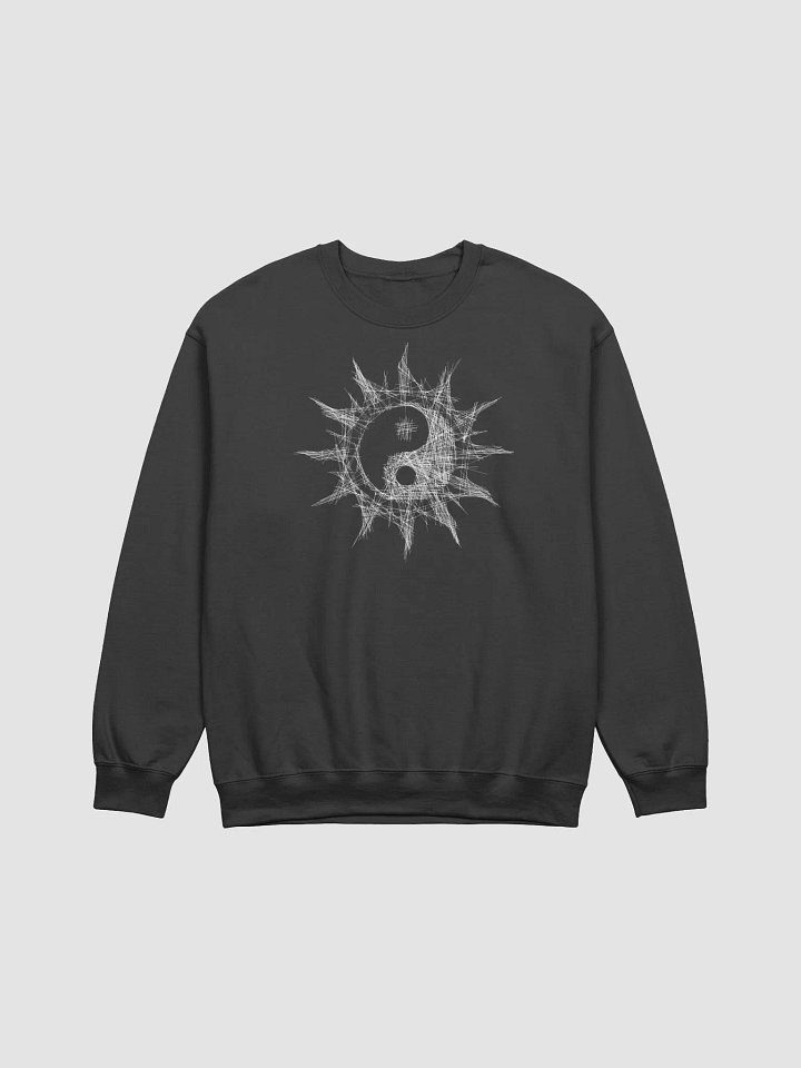 Mystic Sun Tee Gildan Classic- White Celestial Yin-Yang Design product image (1)