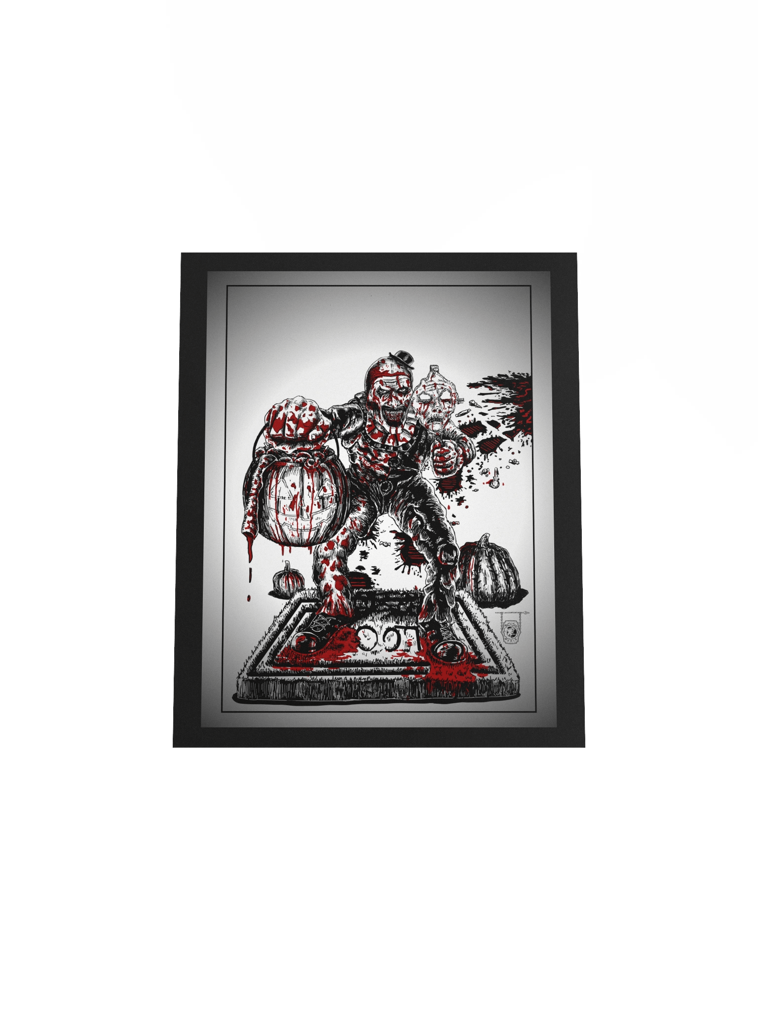 Trick or Treat with Art the Clown- Poster Print (Bloody Version) product image (5)