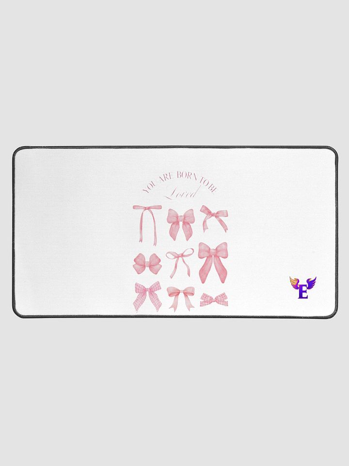 Pink Bow Paradise Desk Mat product image (1)