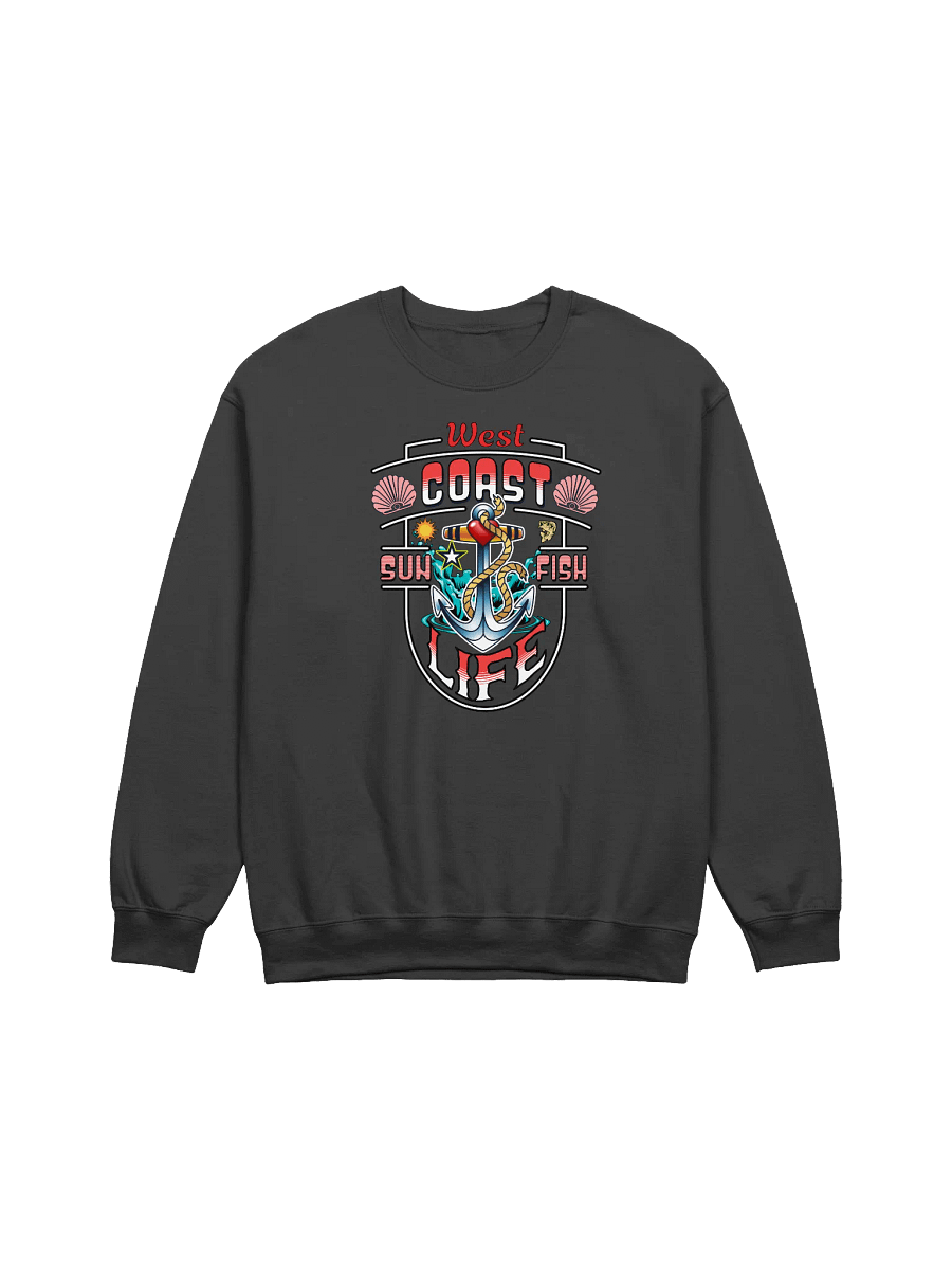 West Coast Life Nautical Crewneck Sweatshirt product image (1)