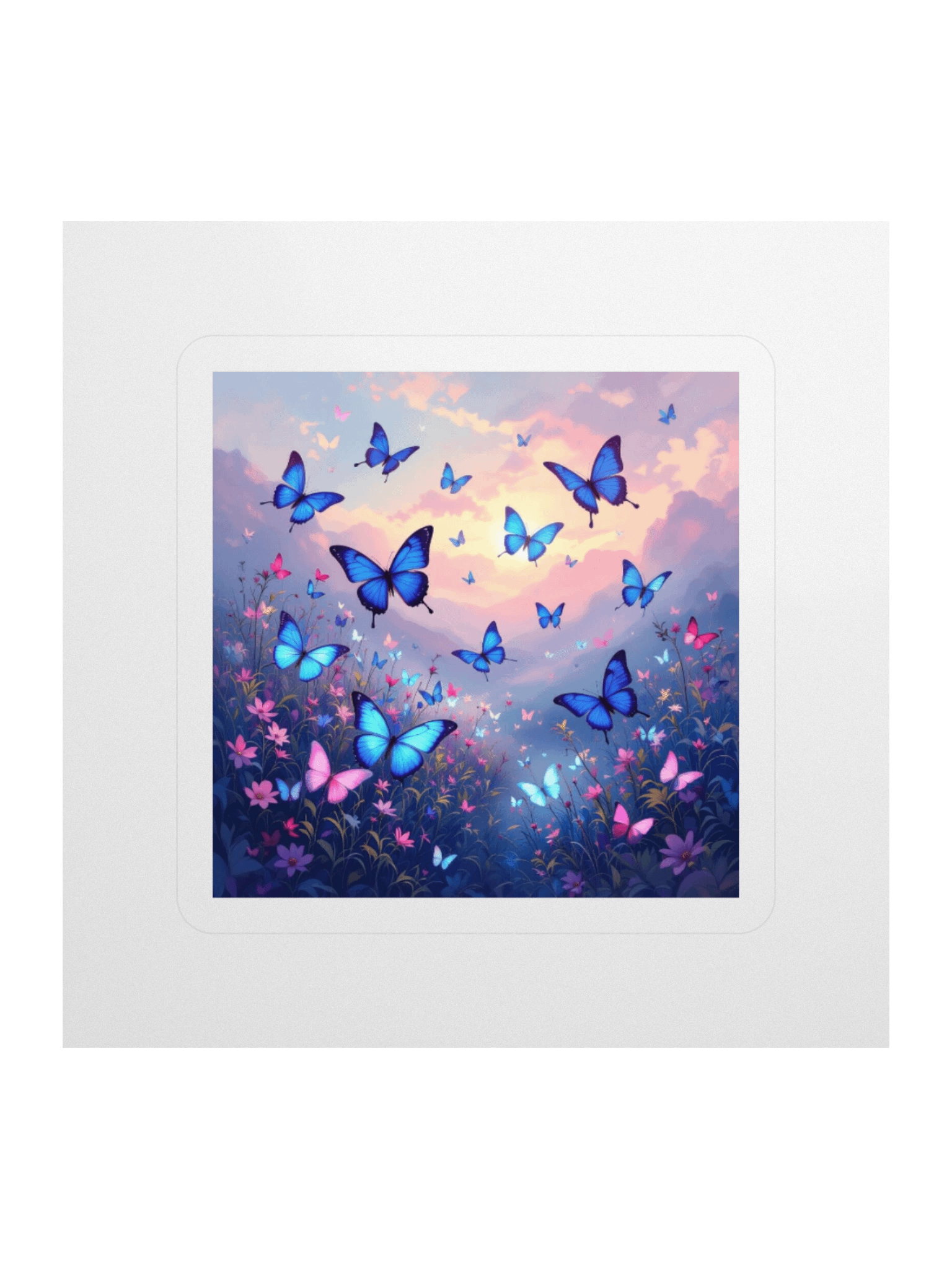 Enchanted Butterfly Garden Stickers product image (2)