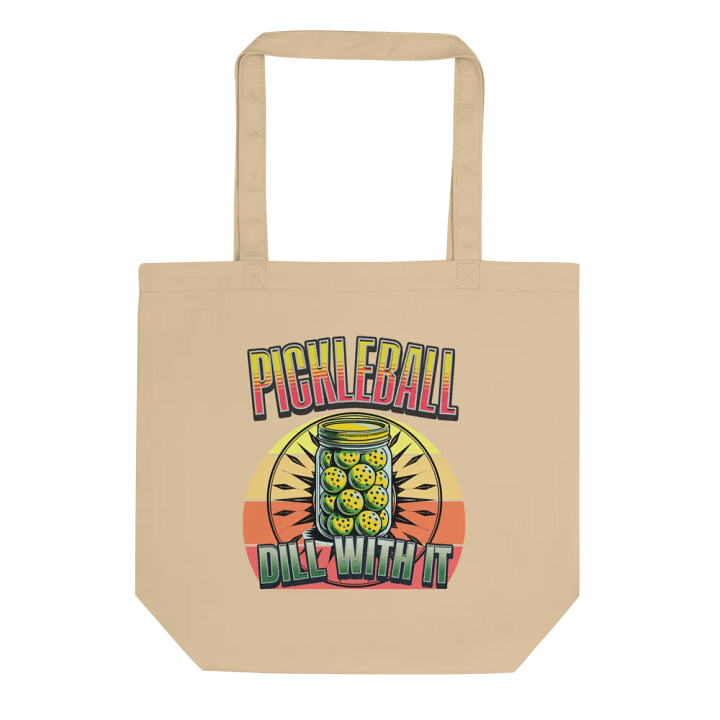 Dill With It Pickleball Jar Tote Bag product image (1)
