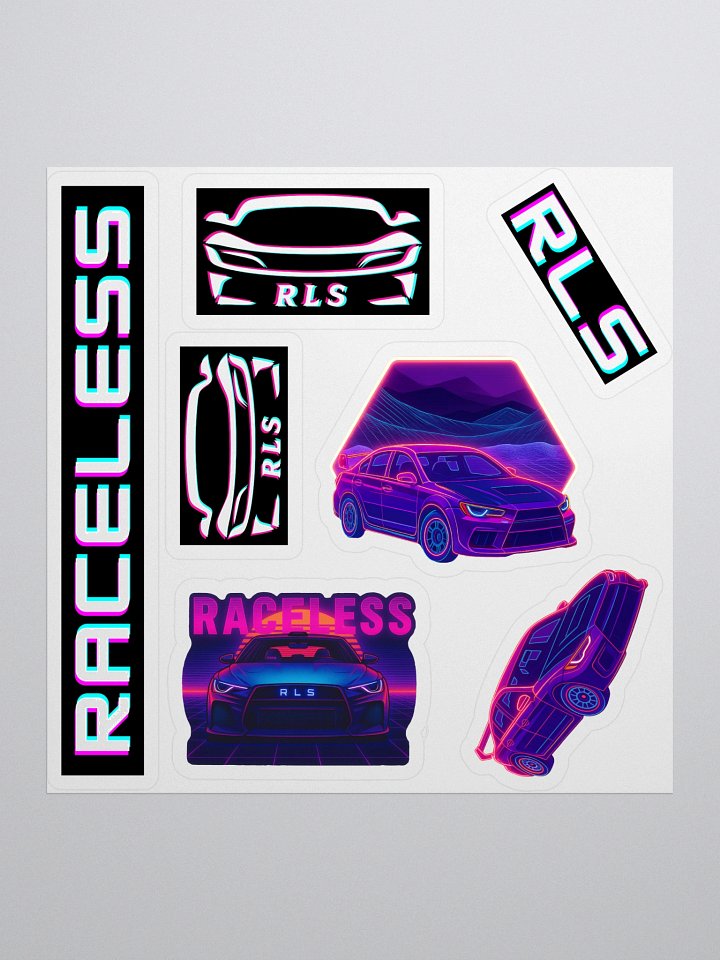 Racewave Sticker Pack product image (1)