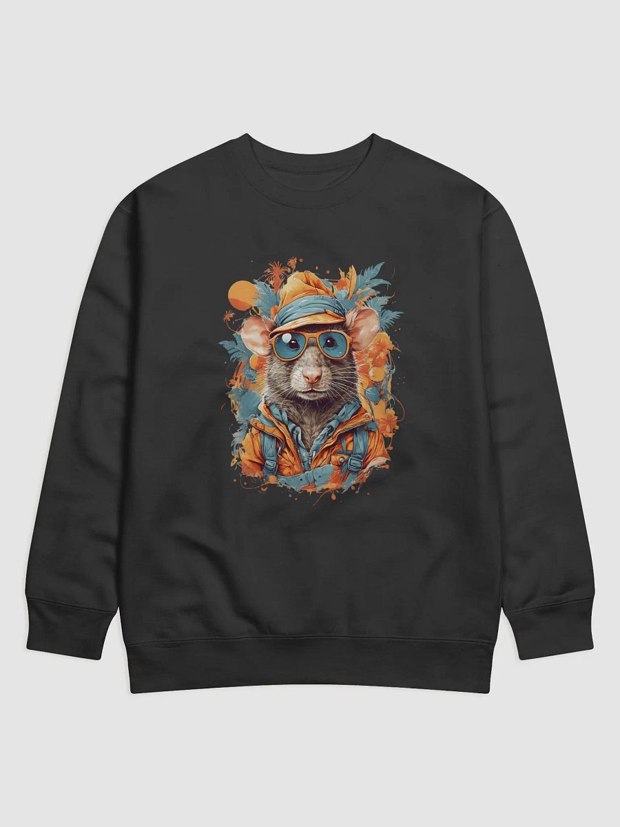 Whimsical Wanderer Rat Sweatshirt product image (2)