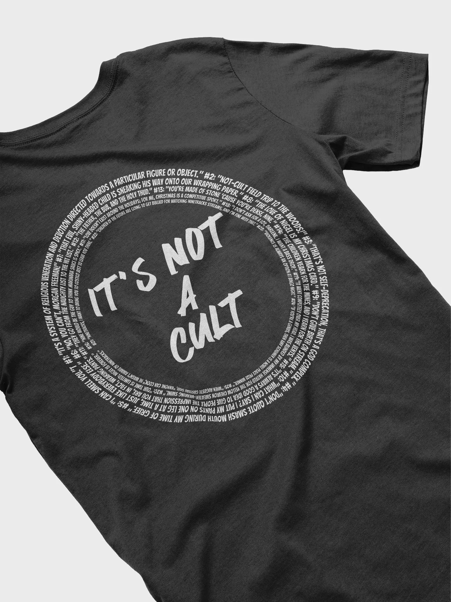 Not-Cult Unisex T-Shirt (DARK) product image (2)