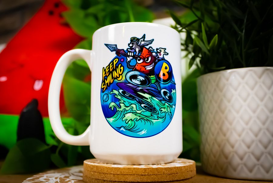 Keep Smiling Mug product image (3)