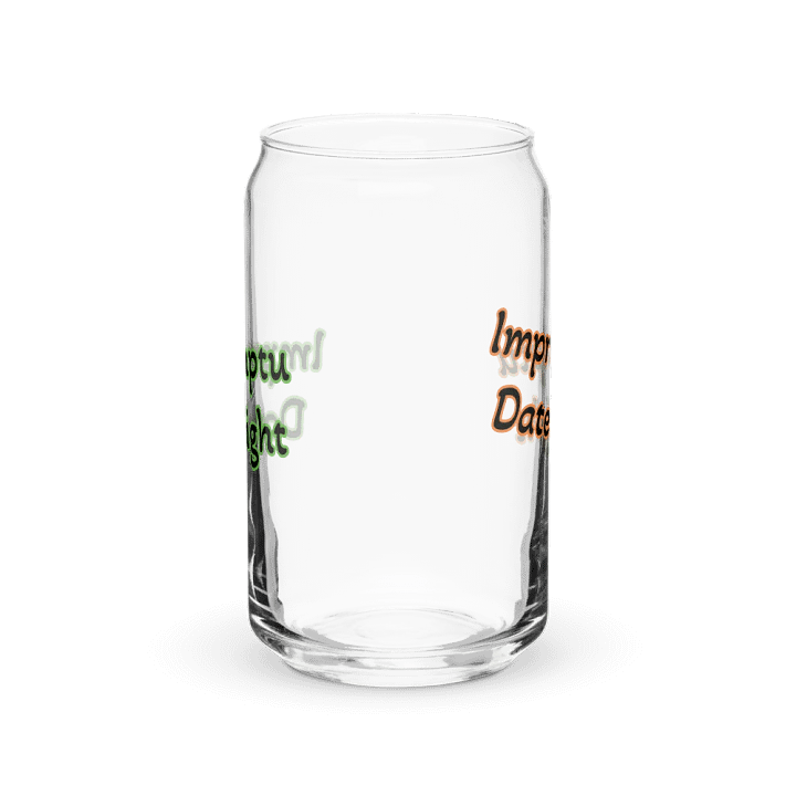 Impromptu Date Night Can-Shaped Glass product image (6)