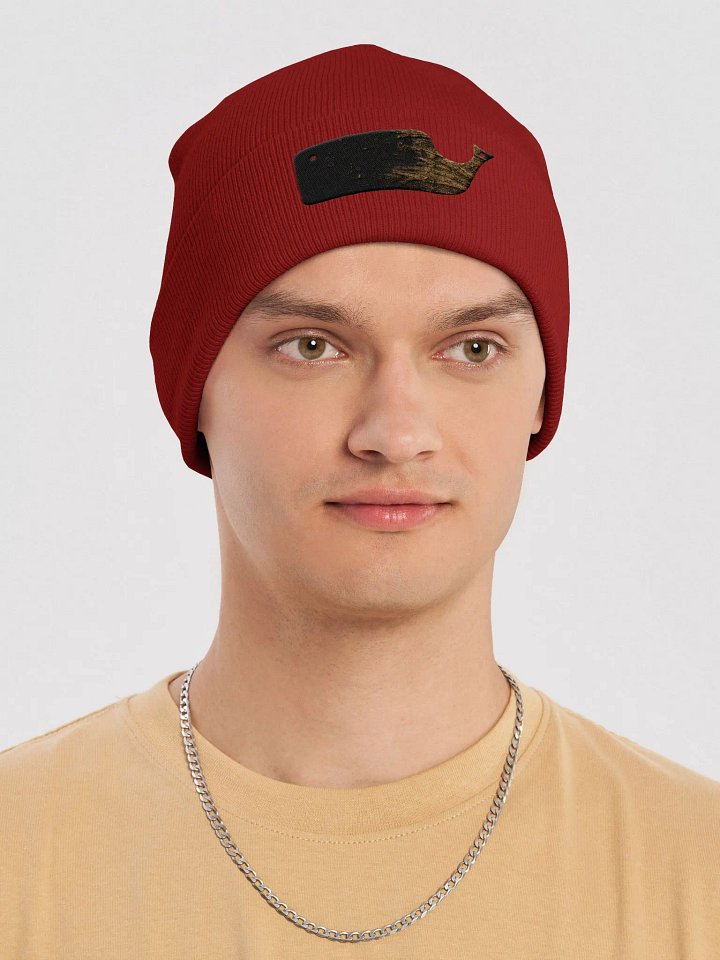 Knit Beanie - Yoongi's cutting board whale - BTS VLOG SUGA product image (1)