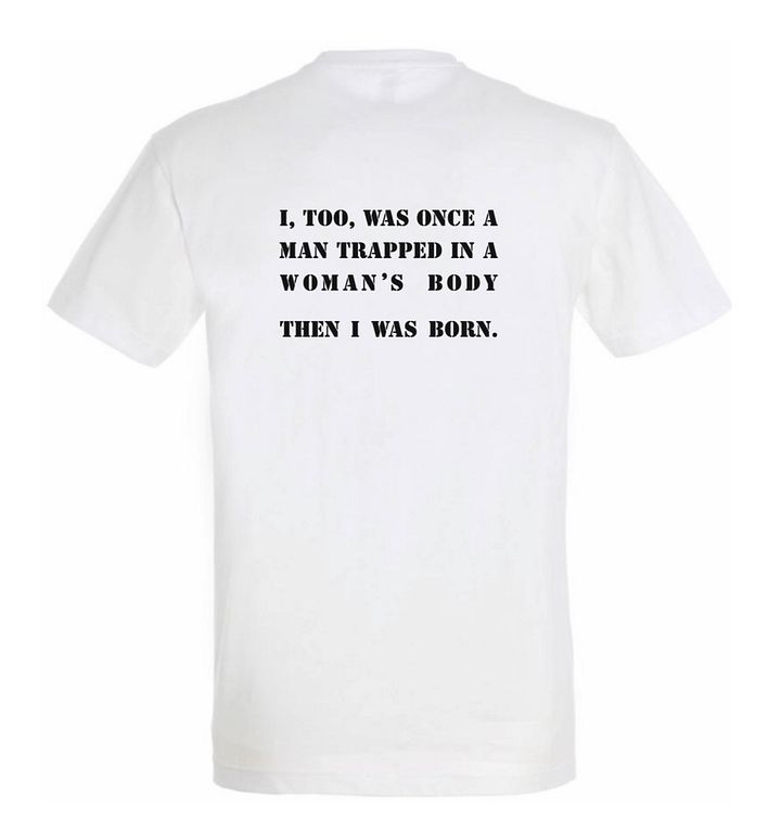 T-shirt "Trapped in a woman's body" product image (1)