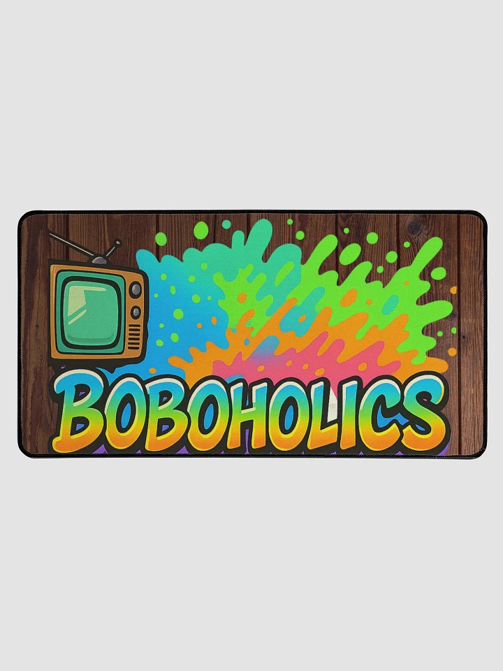 Boboholics Retro TV Splash Desk Mat product image (1)