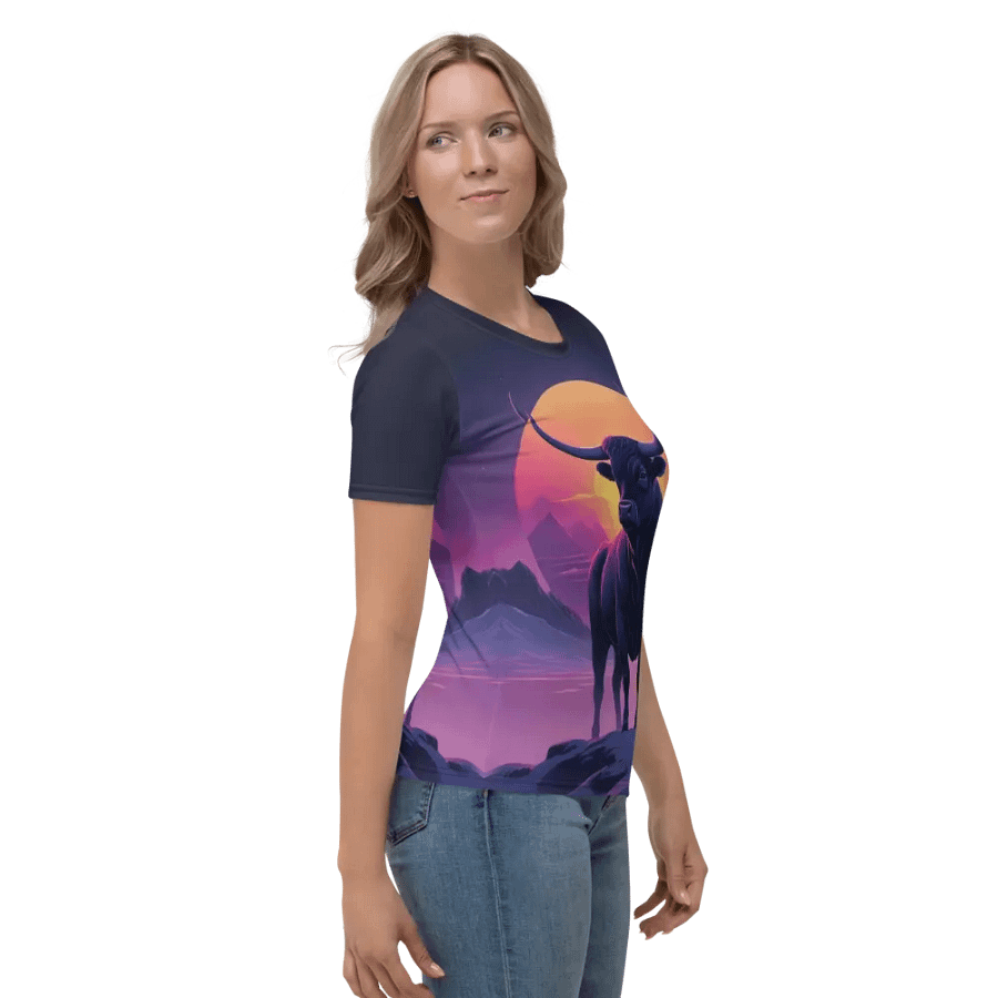 Bull All Over Print T-shirt product image (5)