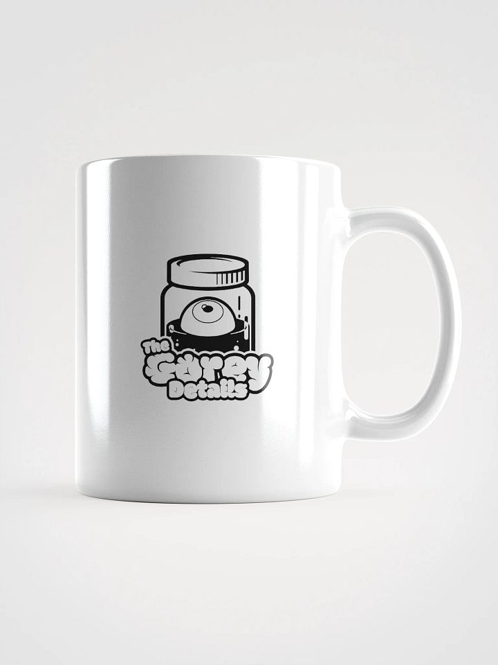 Full Logo Black - White Glossy Mug product image (2)