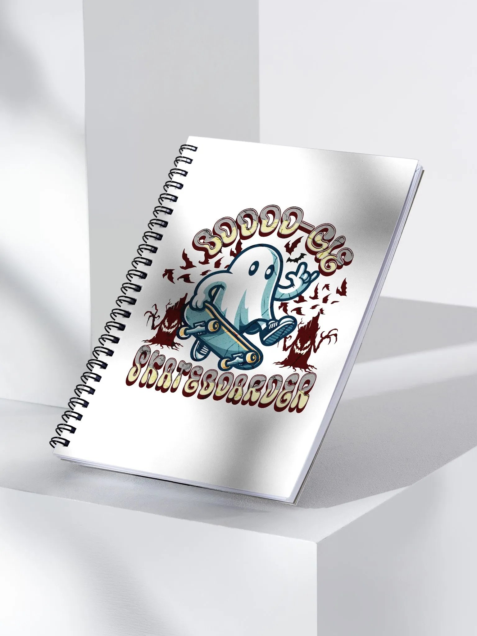 Boooo-gie Skateboarder Spooky Skate Notebook product image (2)